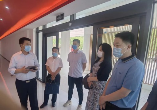副会长单位中铁十二局到安新县开展党建工作调研